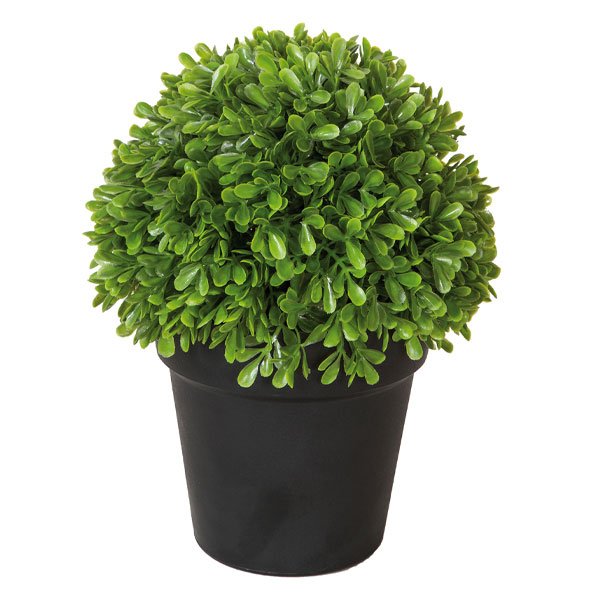 knstliche Buchsbaumkugel im Topf Buxus (23cm) von Fink - erkmann