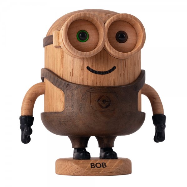 Holzskulptur Bob Minion Oak (H 12cm) von boyhood