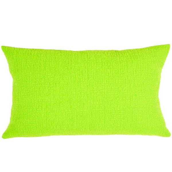 Fashion Stoff Neon GrÃ¼n Pad Kissenhülle Fashion Neon Grün