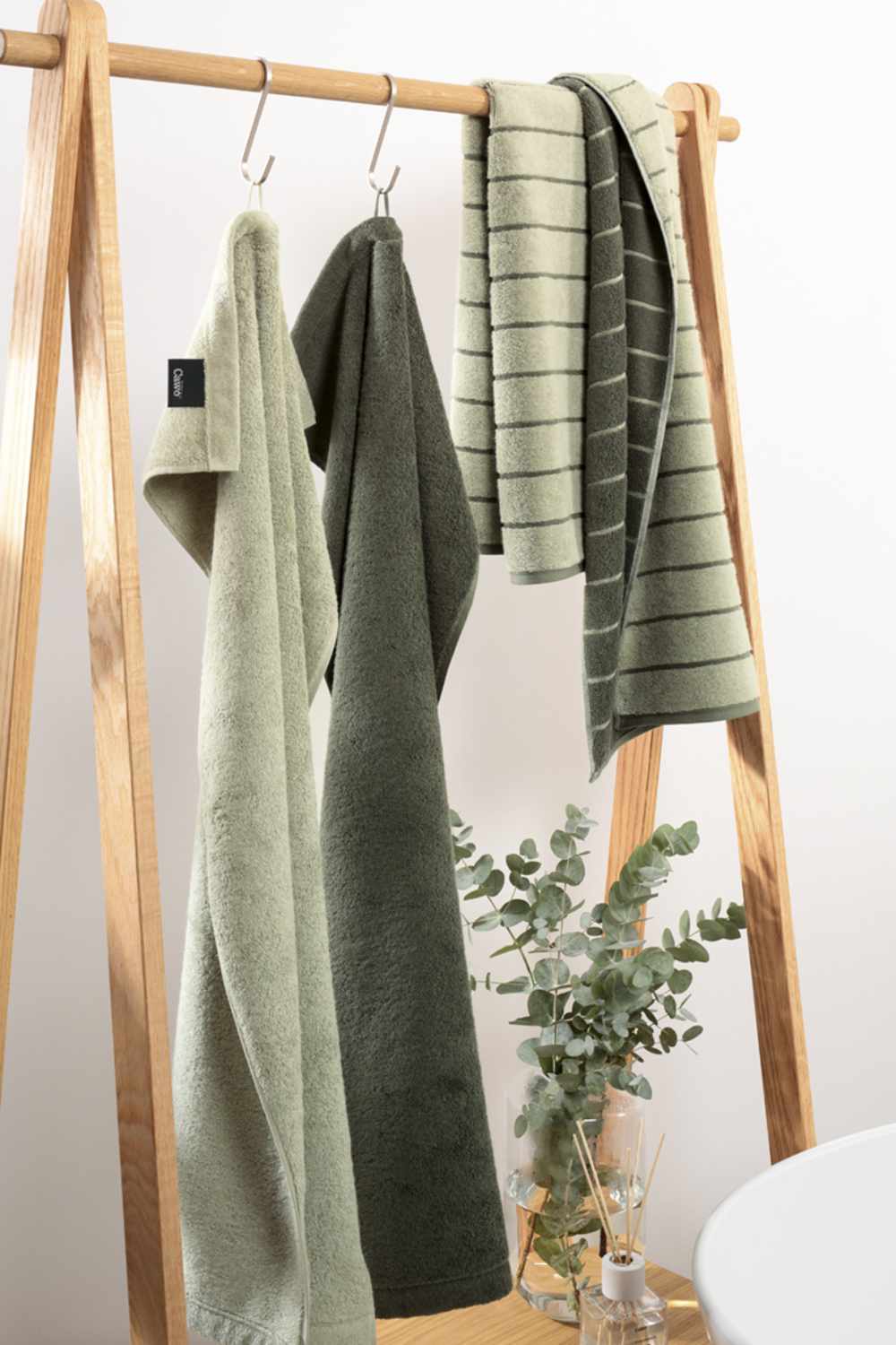 Cawö Balance Doubleface Handtuch Wasabi - 44cm Premium Qualität